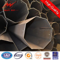 4.5mm Wall Thickness Round 6m CCTV Steel Pole